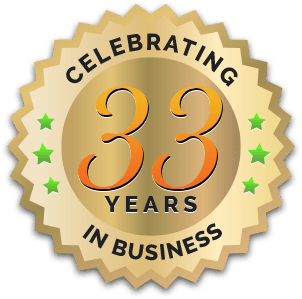 Celebrating 33 Years In Business